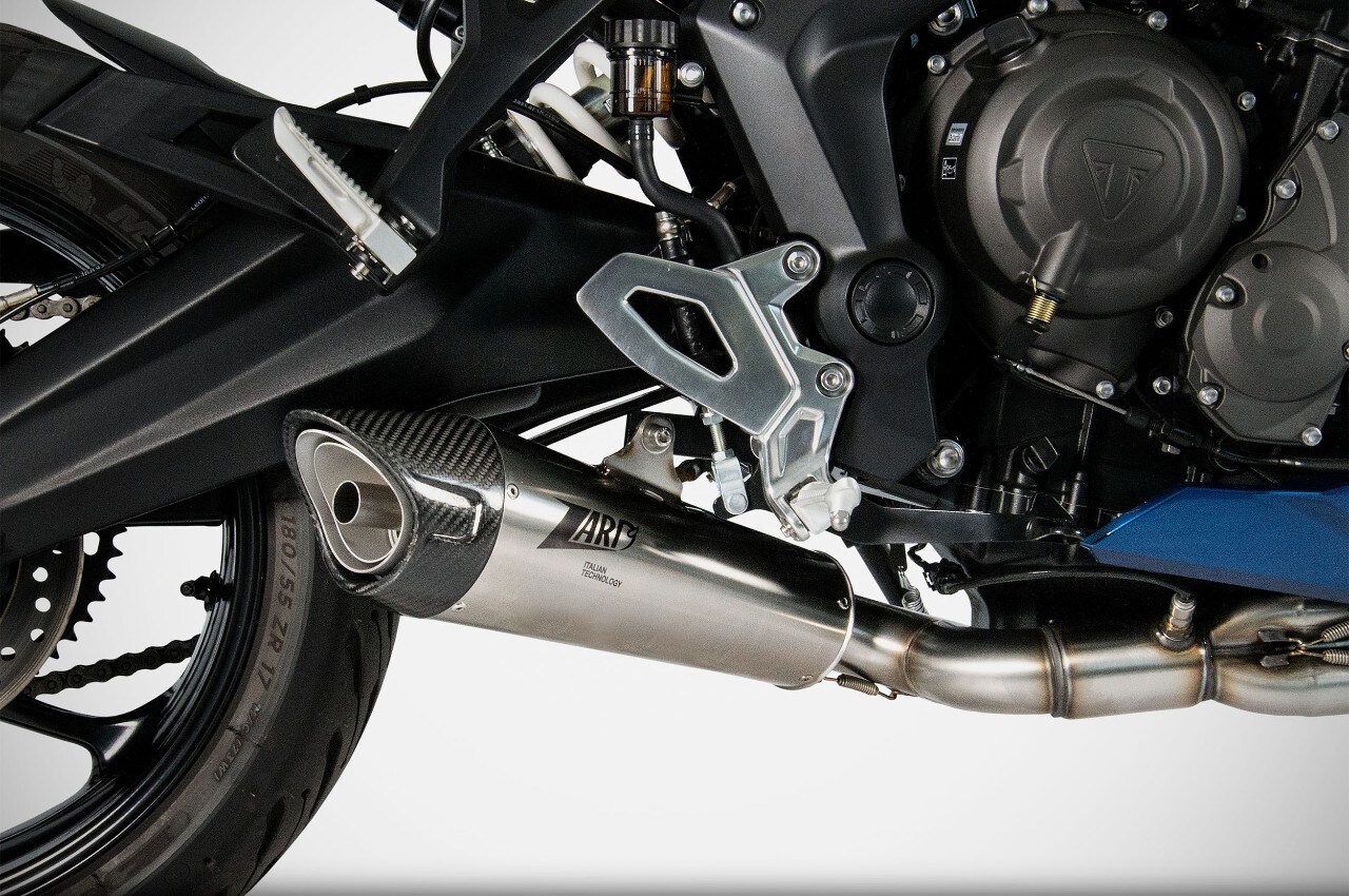 Nuovo scarico Zard per Triumph Tiger Sport 660